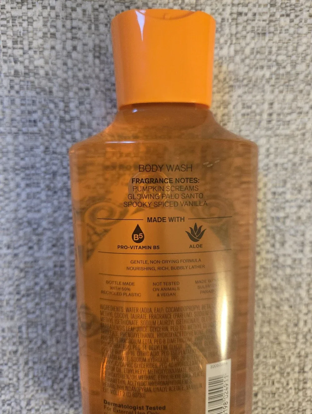 Bath & Body Works Jack Skellington Hallween Themed Body Wash
